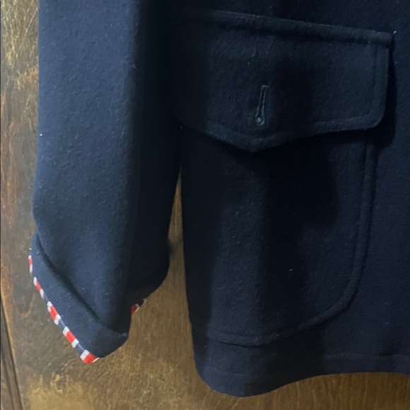 Armani Jeans Dark Blue Utility Jacket with Metallic Accents - Picture 9 of 14